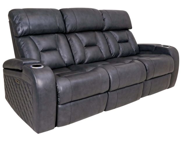 Synergy Transformer Leather Power Recline Sofa large image number 2