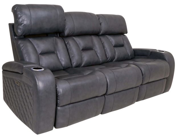 Synergy Transformer Leather Power Recline Sofa large image number 4
