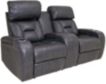 Synergy Transformer Leather Power Recline Console Loveseat small image number 4
