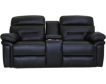 Synergy Seville Leather Power Recline Console Loveseat small image number 1