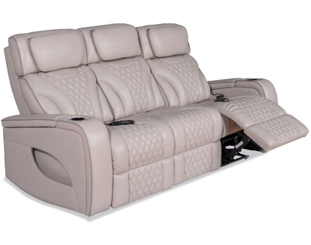 Synergy K2140 Collection Leather Power Sofa large image number 3