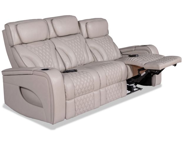 Synergy K2140 Collection Leather Power Sofa large image number 4
