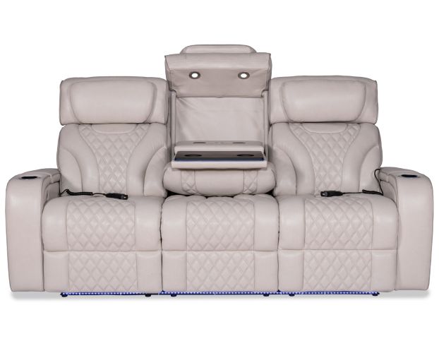 Synergy K2140 Collection Leather Power Sofa large image number 7