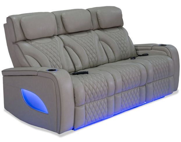 Synergy power reclining sofa hot sale