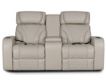 Synergy K2140 Collection Pearl Leather Power Loveseat small image number 1