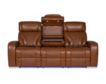 Synergy K2140 Collection Nutmeg Leather Power Sofa small image number 4