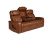 Synergy K2140 Collection Nutmeg Leather Power Sofa small image number 5