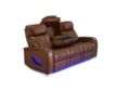 Synergy K2140 Collection Nutmeg Leather Power Sofa small image number 6