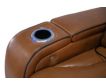 Synergy K2140 Collection Nutmeg Leather Power Sofa small image number 8