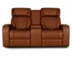 Synergy K2140 Collection Nutmeg Leather Power Loveseat small image number 1