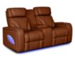 Synergy K2140 Collection Nutmeg Leather Power Loveseat small image number 5