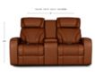 Synergy K2140 Collection Nutmeg Leather Power Loveseat small image number 7