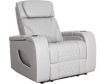 Synergy K2140 Collection Silver Leather Power Recliner small image number 2