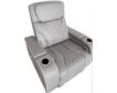 Synergy K2140 Collection Silver Leather Power Recliner small image number 7