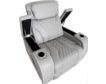 Synergy K2140 Collection Silver Leather Power Recliner small image number 8