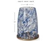 Tag Blue Confetti Hurricane Glass small image number 2