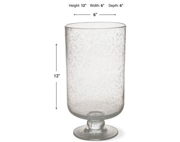 Tag 12" Bubble Hurricane Glass large image number 2