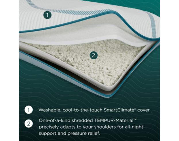 Tempur-Pedic North America, Llc Tempur-Adapt ProAdjust King Pillow large image number 5