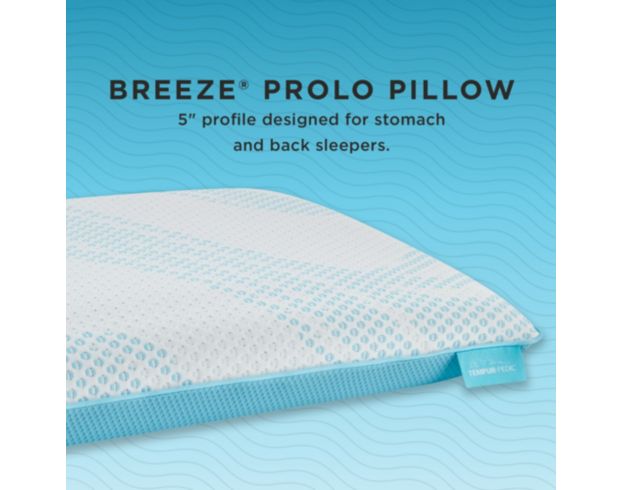 Tempur-Pedic North America, Llc Tempur-Breeze ProLo 2.0 Queen Pillow large image number 6