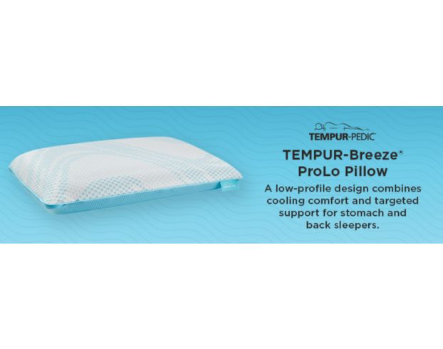 Tempur-Pedic Tempur-Breeze ProLo 2.0 Queen Pillow large image number 10