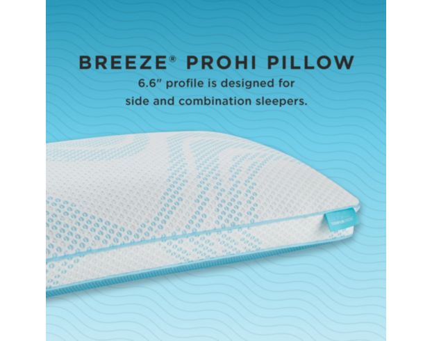 Tempur-Pedic North America, Llc Tempur-Breeze ProHi 2.0 Queen Pillow large image number 6