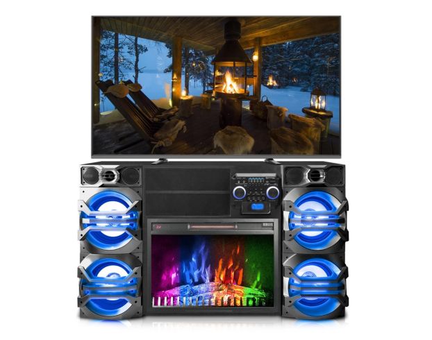 Tech Pro Xfire Fireplace Entertainment Center large image number 1
