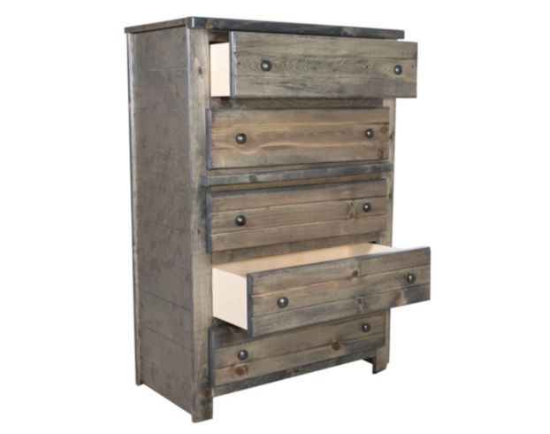 Trend Wood Bayview Rustic Gray Chest large image number 2