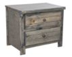 Trend Wood Bayview Rustic Gray Nightstand small image number 1