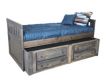 Trend Wood Bayview Rustic Gray Full Storage Bed small image number 2