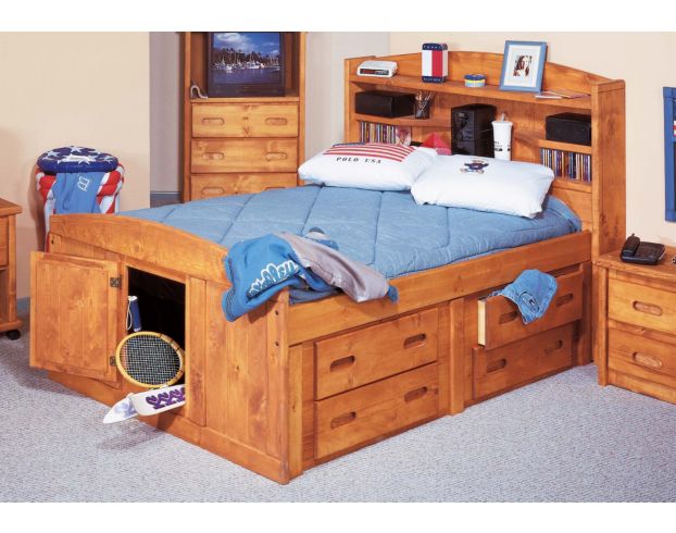 Trend Wood Bunkhouse Full Storage Bed large image number 1