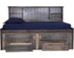 Trend Wood Rustic Gray Twin Captains Bed small image number 2