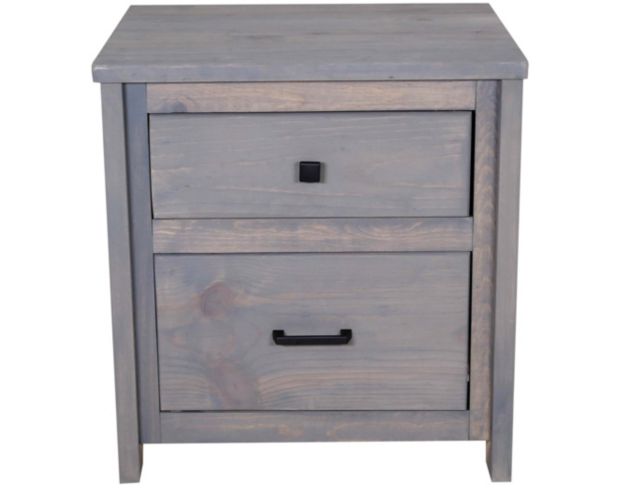 Trend Wood Urban Ranch Gray Kids' Nightstand large image number 1