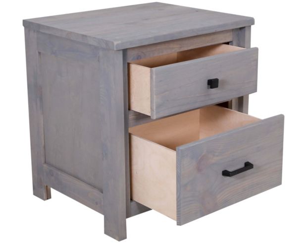 Trend Wood Urban Ranch Gray Kids' Nightstand large image number 3