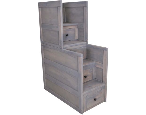 Trend Wood Urban Ranch Gray Kids' Stairway Chest large image number 2