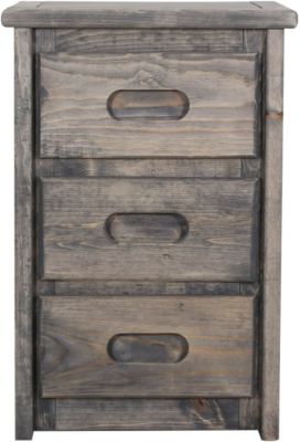 Trend Wood Driftwood Nightstand Homemakers Furniture