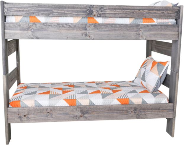 Trend Wood Bunkhouse Twin/Twin Bunk Bed large image number 2
