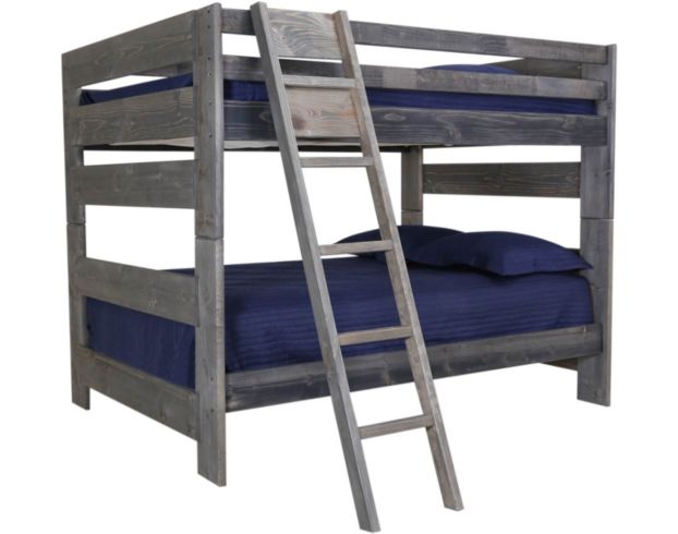 Trend Wood Driftwood Full/Full Bunk Bed large image number 1