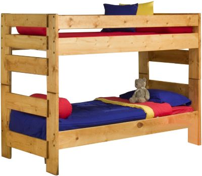 Trend Wood Bunkhouse Twin Bunk Bed, Bunk Beds Omaha
