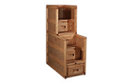 Trend Wood Bunkhouse Stairway Chest