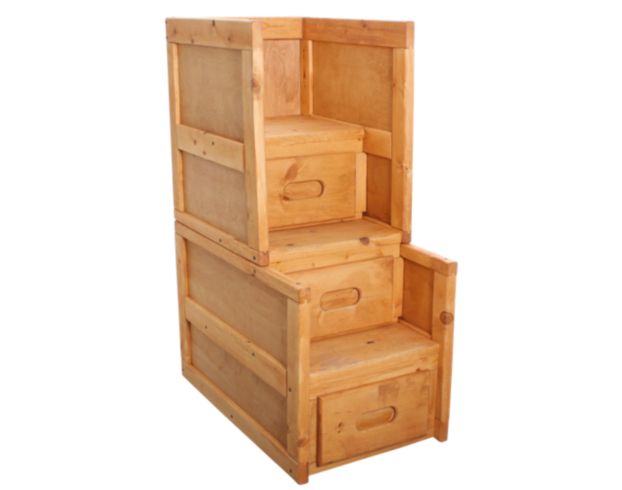 Trend Wood Bunkhouse Stairway Chest large image number 1