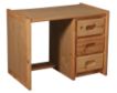 Trend Wood Bunkhouse Solid Pine Desk small image number 1