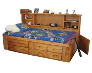 Trend Wood Bunkhouse Twin Storage Bed