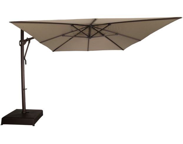Treasure Garden 13 X 10 Foot Cantilever Patio Umbrella With Base large image number 1