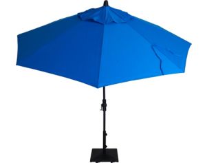 Treasure Garden 9-Foot Auto-Tilt Cobalt Patio Umbrella