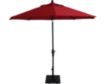 Treasure Garden 9-Foot Auto-Tilt Red Patio Umbrella small image number 1
