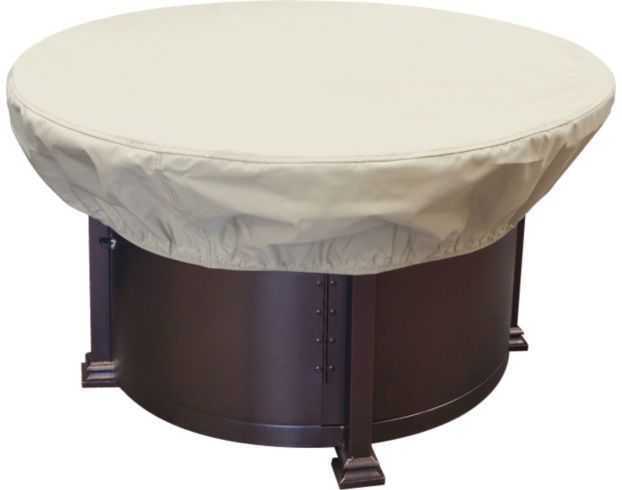 Treasure Garden Round Fire Pit Cover (36-42 inches) large image number 1