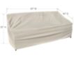 Treasure Garden Outdoor Large Sofa Cover small image number 2