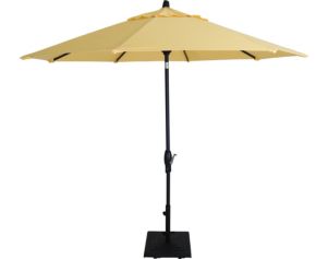 Treasure Garden 9-Foot Auto-Tilt Lemon Patio Umbrella