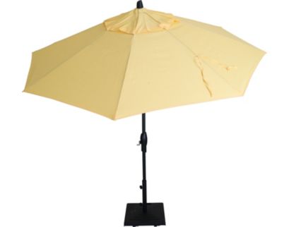 Treasure Garden 9-Foot Auto-Tilt Lemon Patio Umbrella