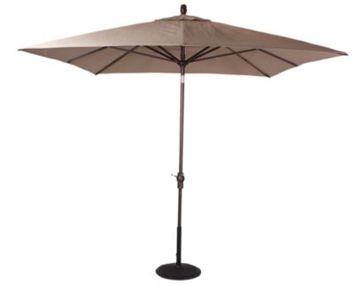 Treasure Garden 8' X 10' Auto-Tilt Patio Umbrella